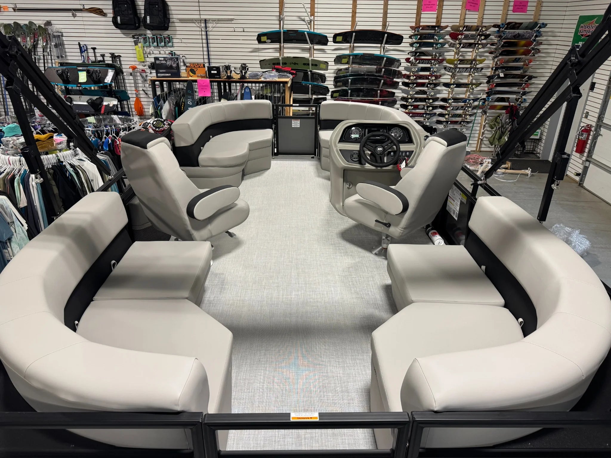 Dockside 20DQ Interior From Back