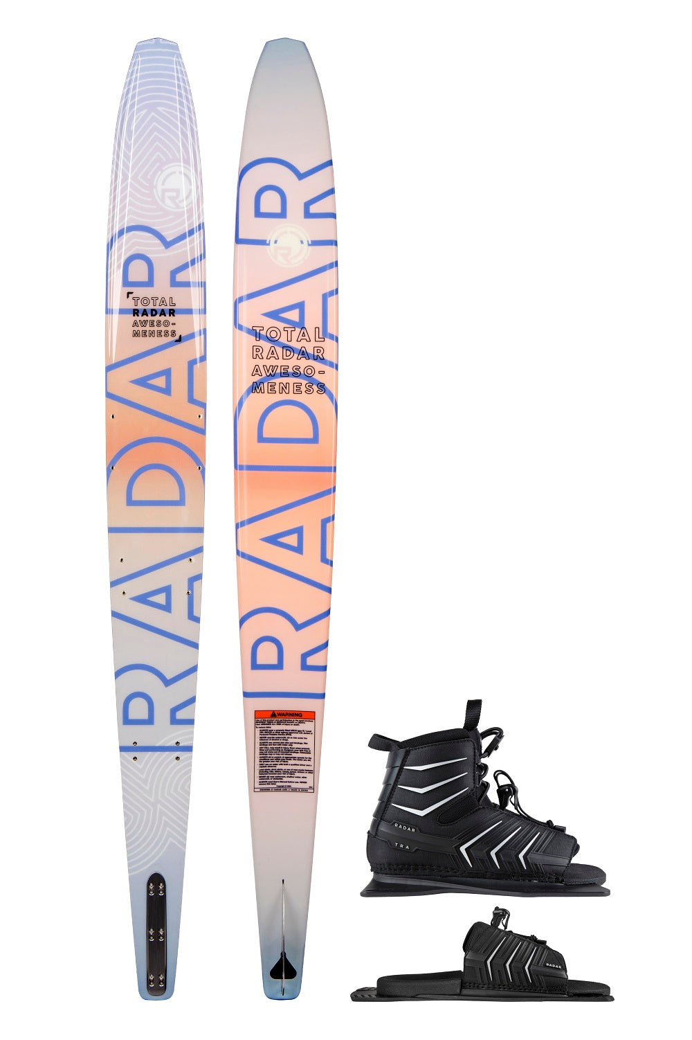 Radar Girl's TRA Waterski w/ TRA - Kid's Boot (2-6) & Vector ARTP