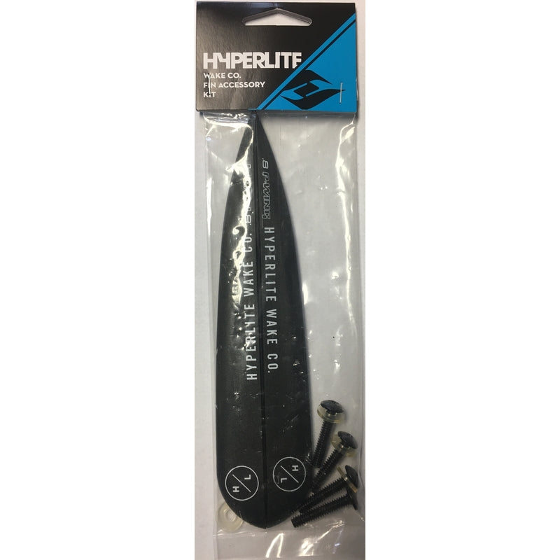 Hyperlite 8-inch P-Wing wakeboard fin kit, 2-pack (2018)