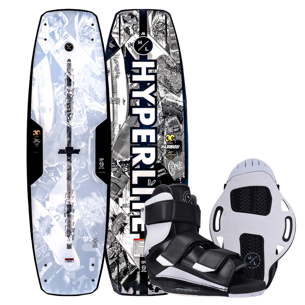 Hyperlite Murray Pro Wakeboard w/Formula Bindings