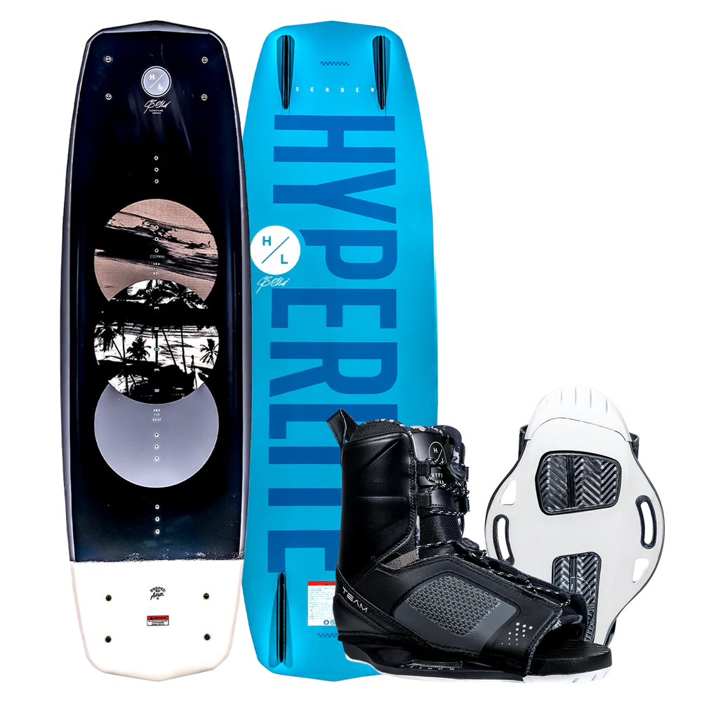 Hyperlite Sender Wakeboard w/ Team OT Bindings