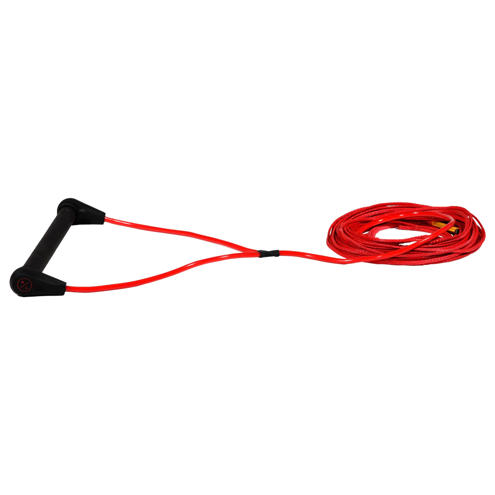Hyperlite Outlaw Wakeboard Handle with Spectra Line 75′ Red