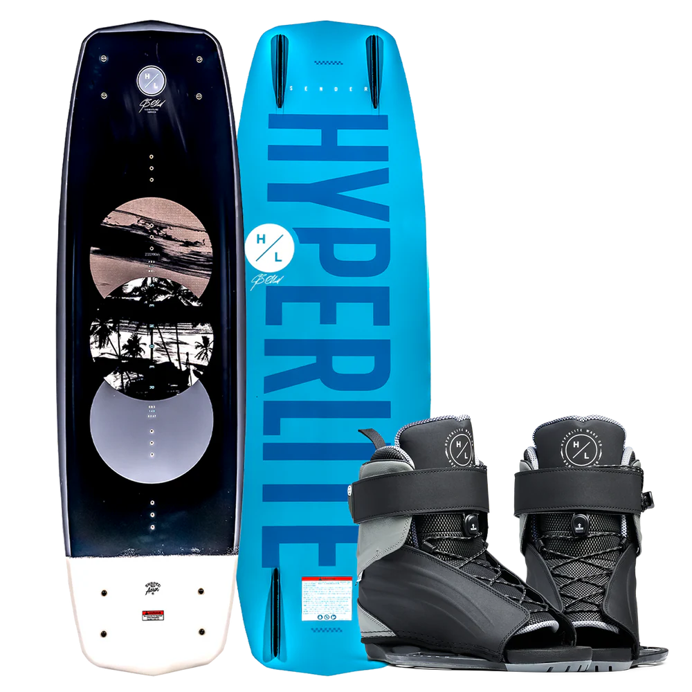 Hyperlite Sender Wakeboard w/ Session Binding