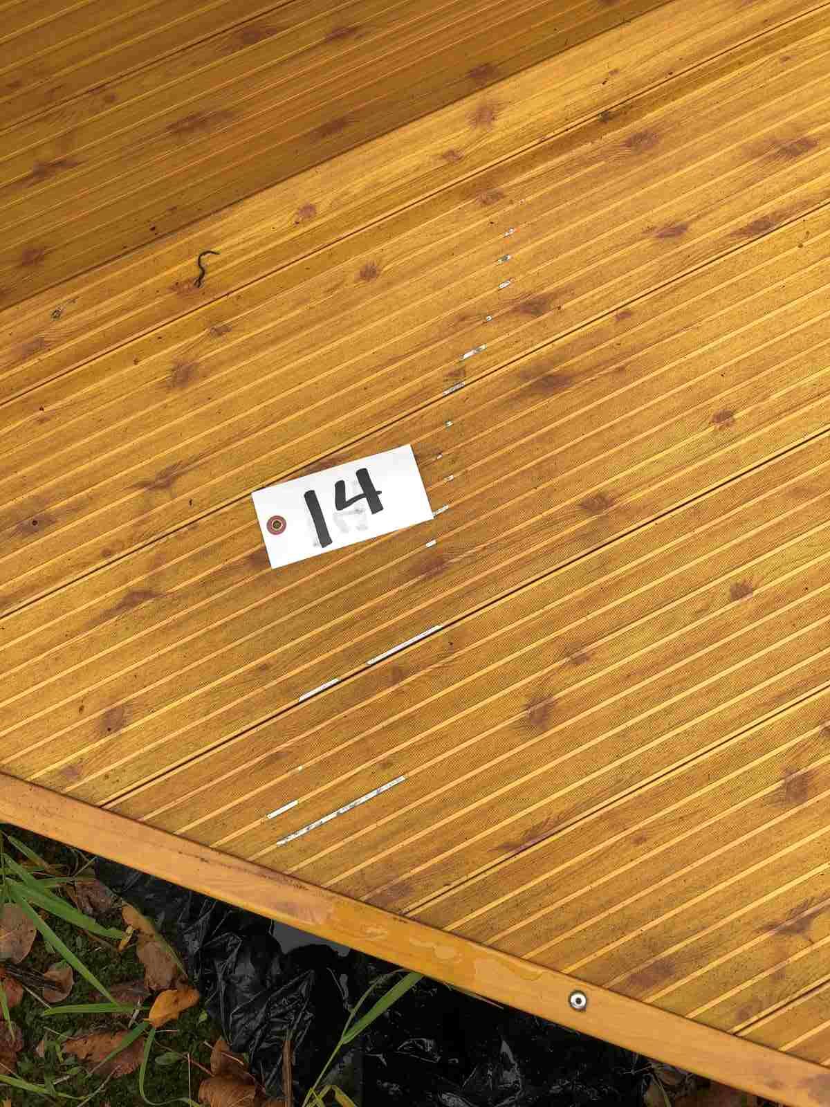 510-92204-00 6x6 Roll in Wedge Knotty Pine