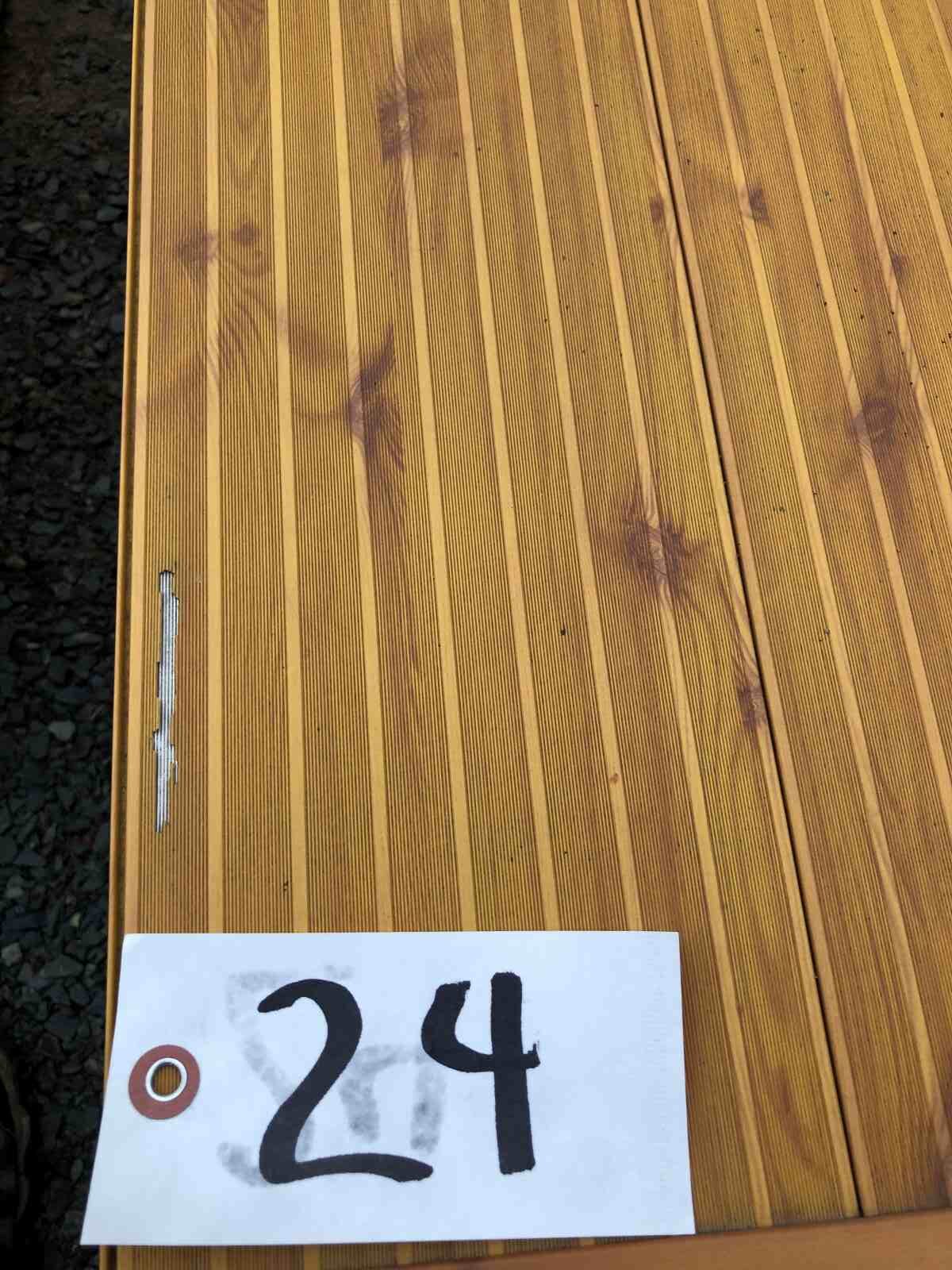 510-69004-01 Floe Roll-In Sundeck, 8 x 8, 4-Hole (Knotty Pine/AG)