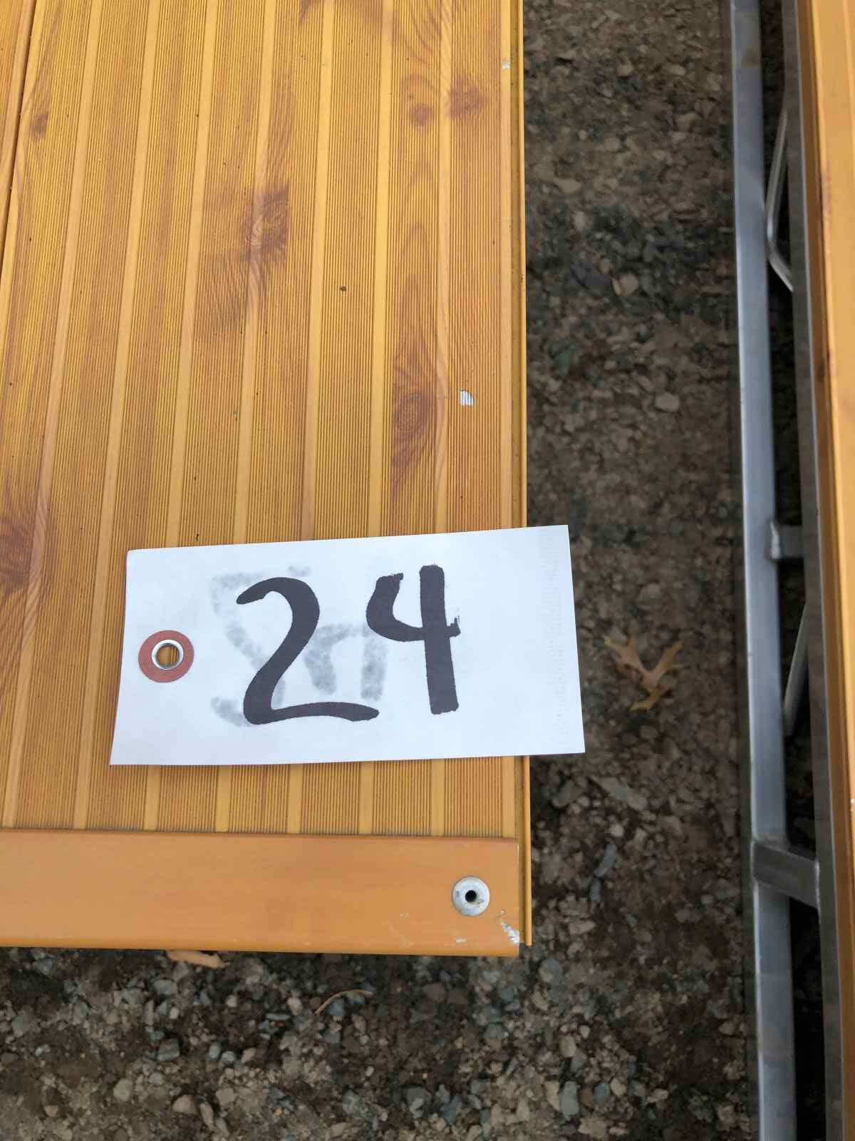 510-69004-01 Floe Roll-In Sundeck, 8 x 8, 4-Hole (Knotty Pine/AG)