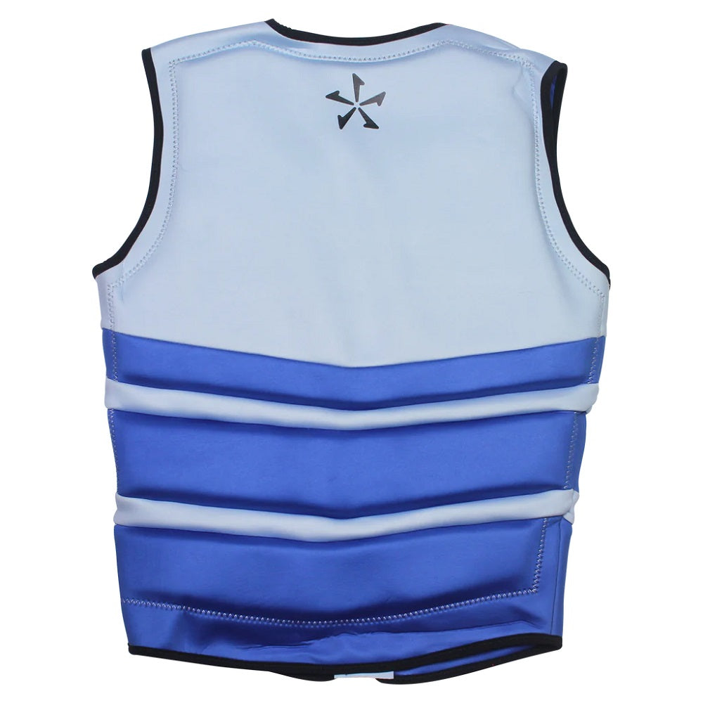 Phase Five Ladies Pro NCGA vest — women's neoprene zip‑up Blue Back