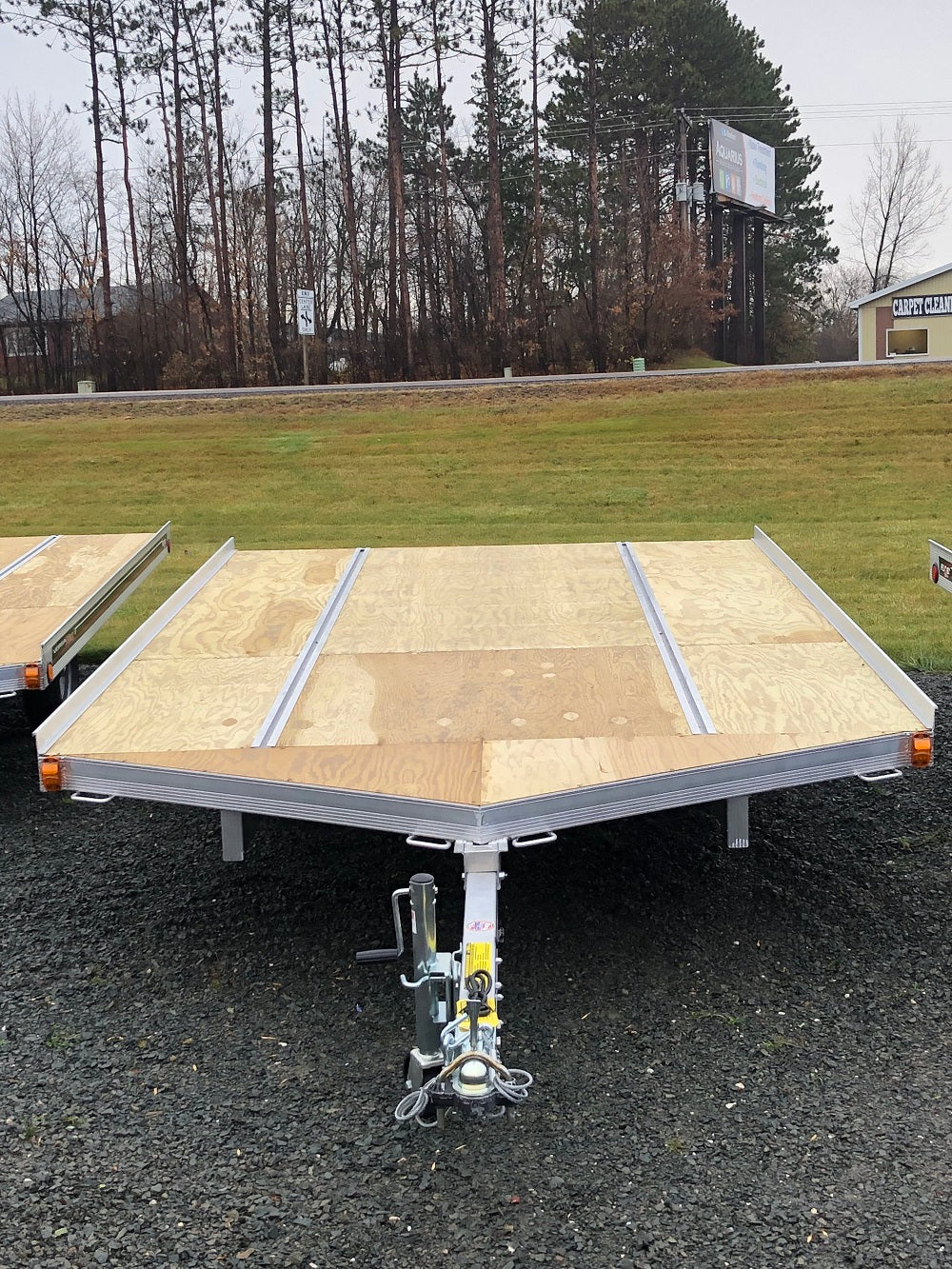 Floe 12' Drive On/Off Snowmobile Trailer