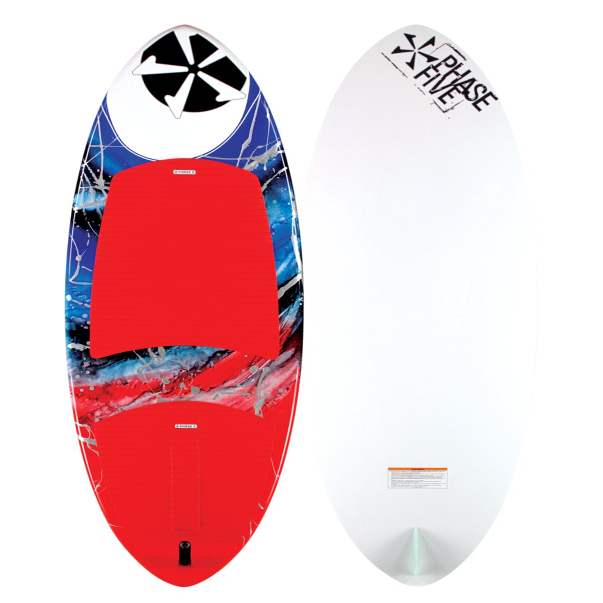 Phase Five Oogle 58 inch wakesurf board Closeup