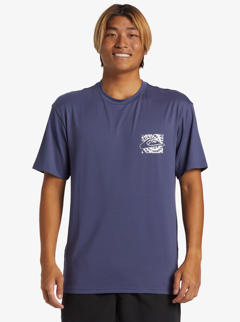 Quiksilver Everyday Surf Tee- Crown Blue