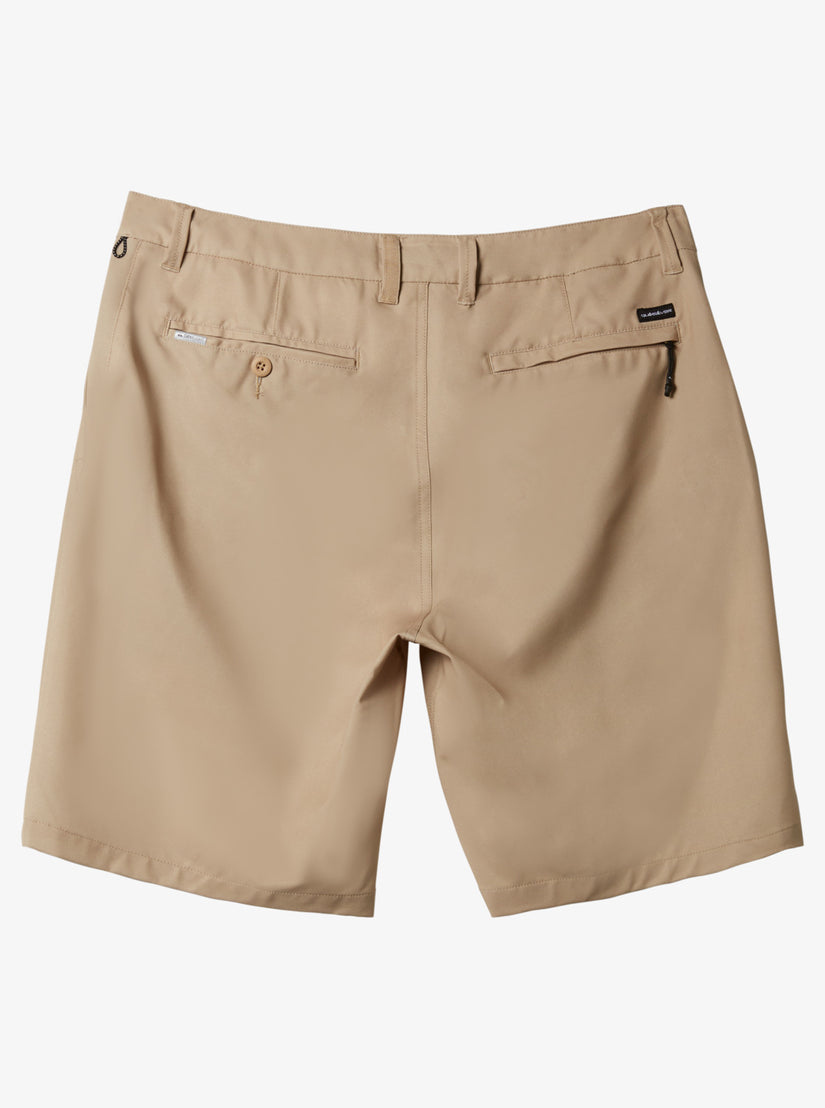Quiksilver Union Amphibian 20" Hybrid Shorts- Khaki