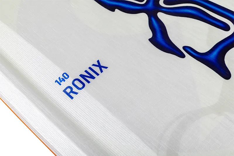 Ronix RXT Blackout Technology wakeboard in White/Blue/Neon