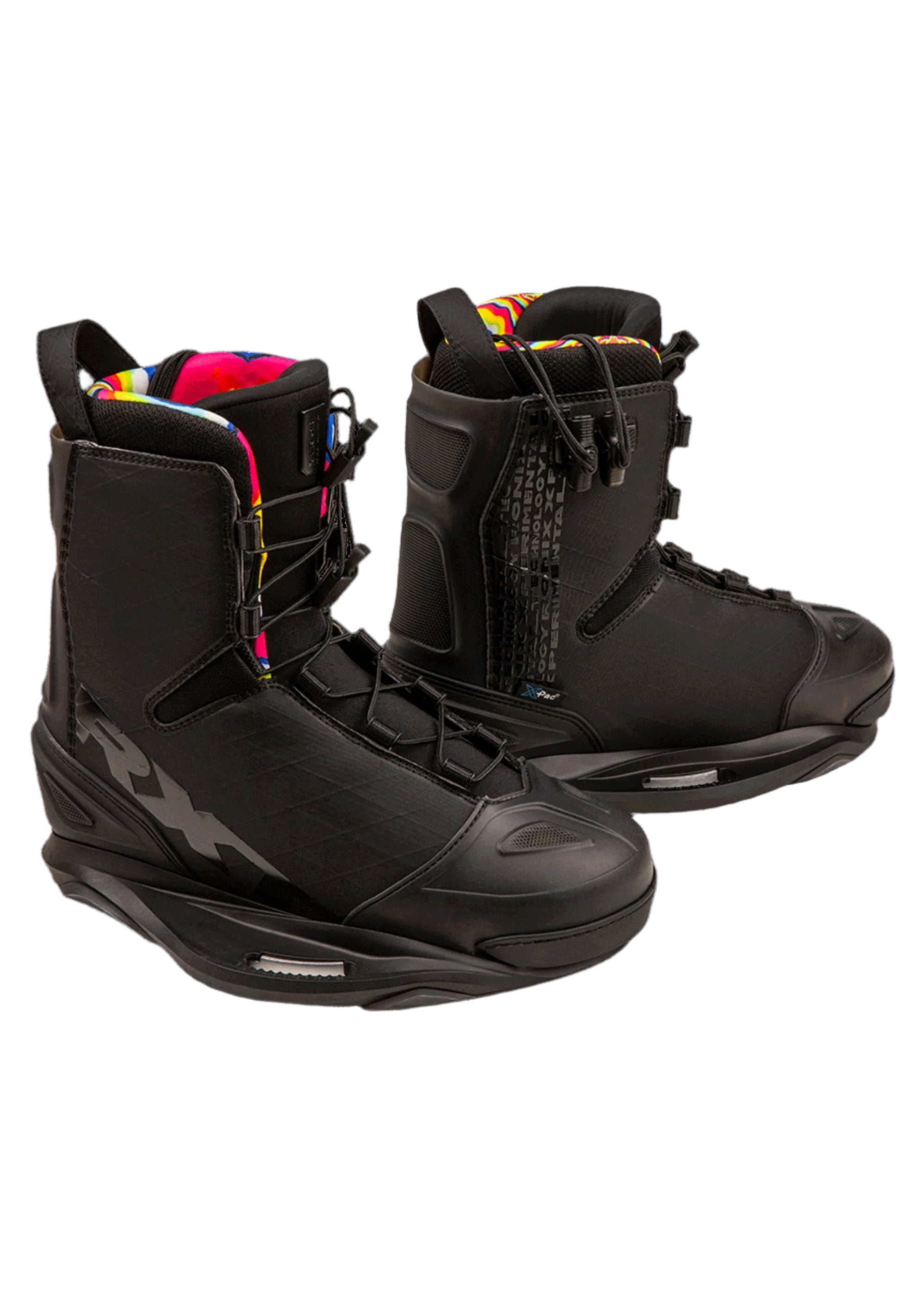 RADIKON セット Ronix RXT - Intuition Wakeboard Bindings - Midnight