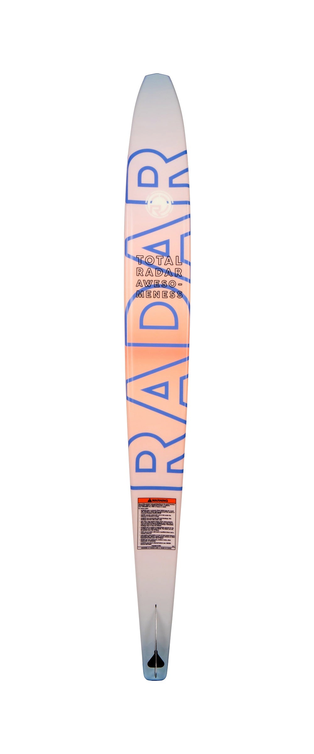 Radar Water Ski - Girl's Total Radar Awesomeness - Sunset Fade