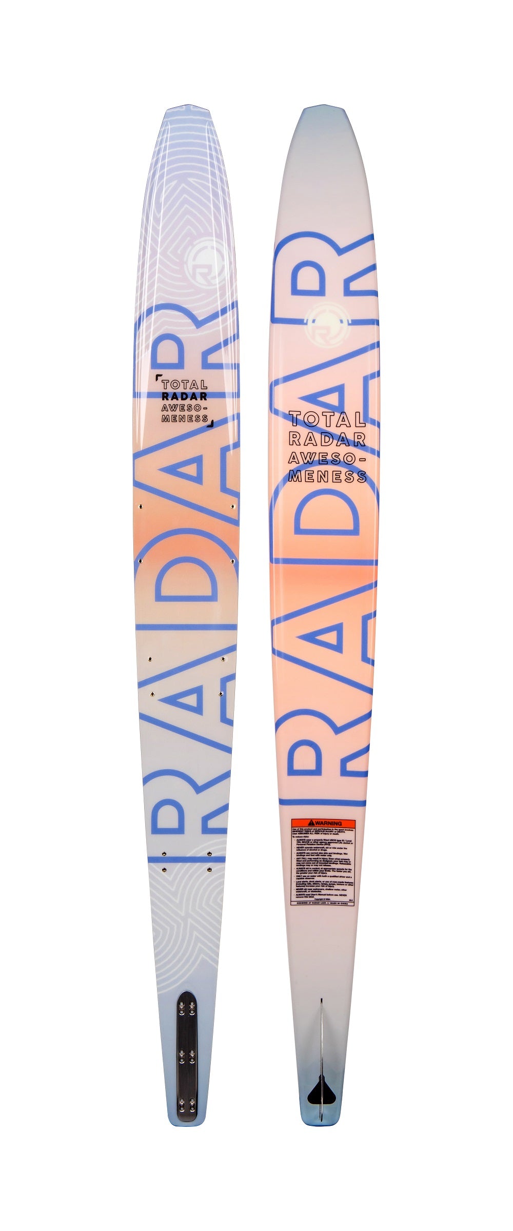 Radar Water Ski - Girl's Total Radar Awesomeness - Sunset Fade
