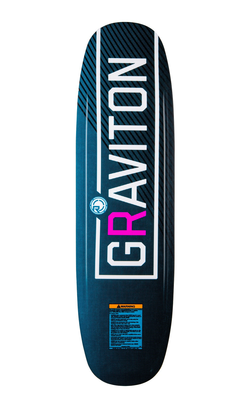 Radar Water Ski - Graviton Trick Ski - Textreme / Steel Blue