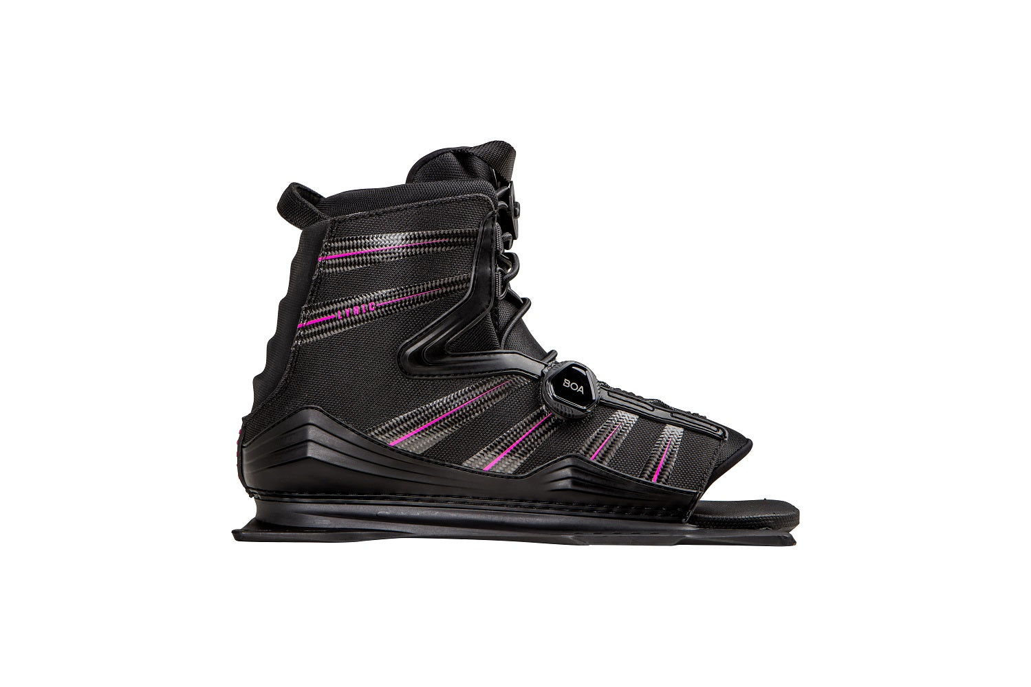 Radar Lyric Boa Boot - Black / Carbon / Rhodamine - Feather Frame