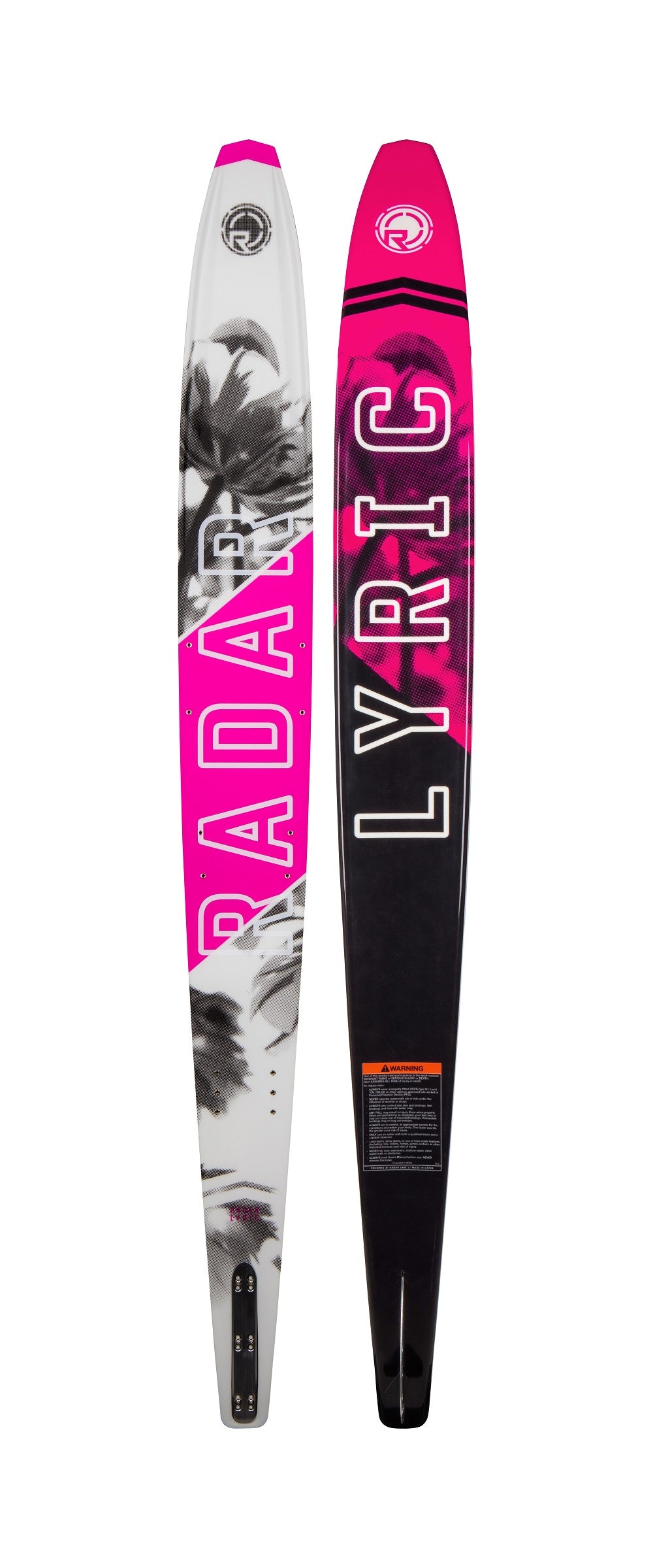 Radar Water Ski - Women's Lyric - White / Rhodamine