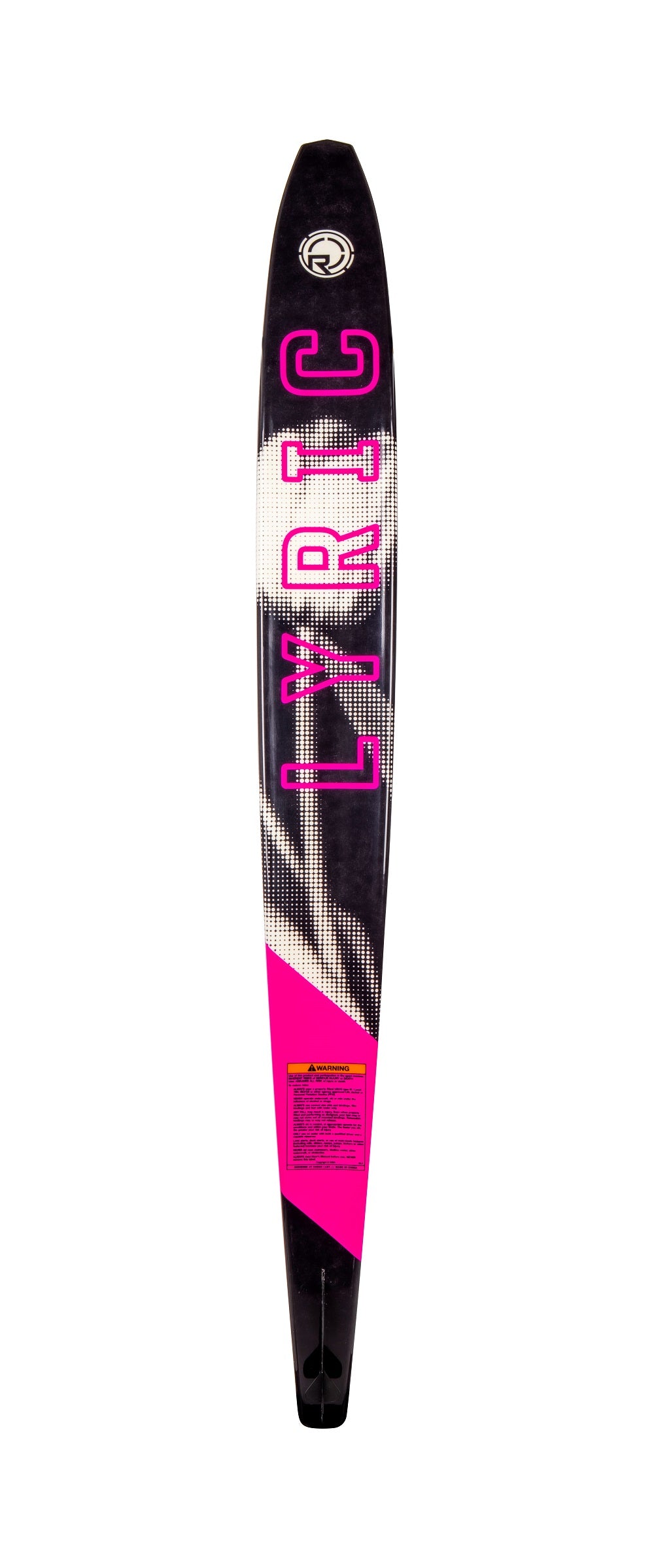 Radar Water Ski - Women's Graphite Lyric - Carbon / Black / Rhodamine