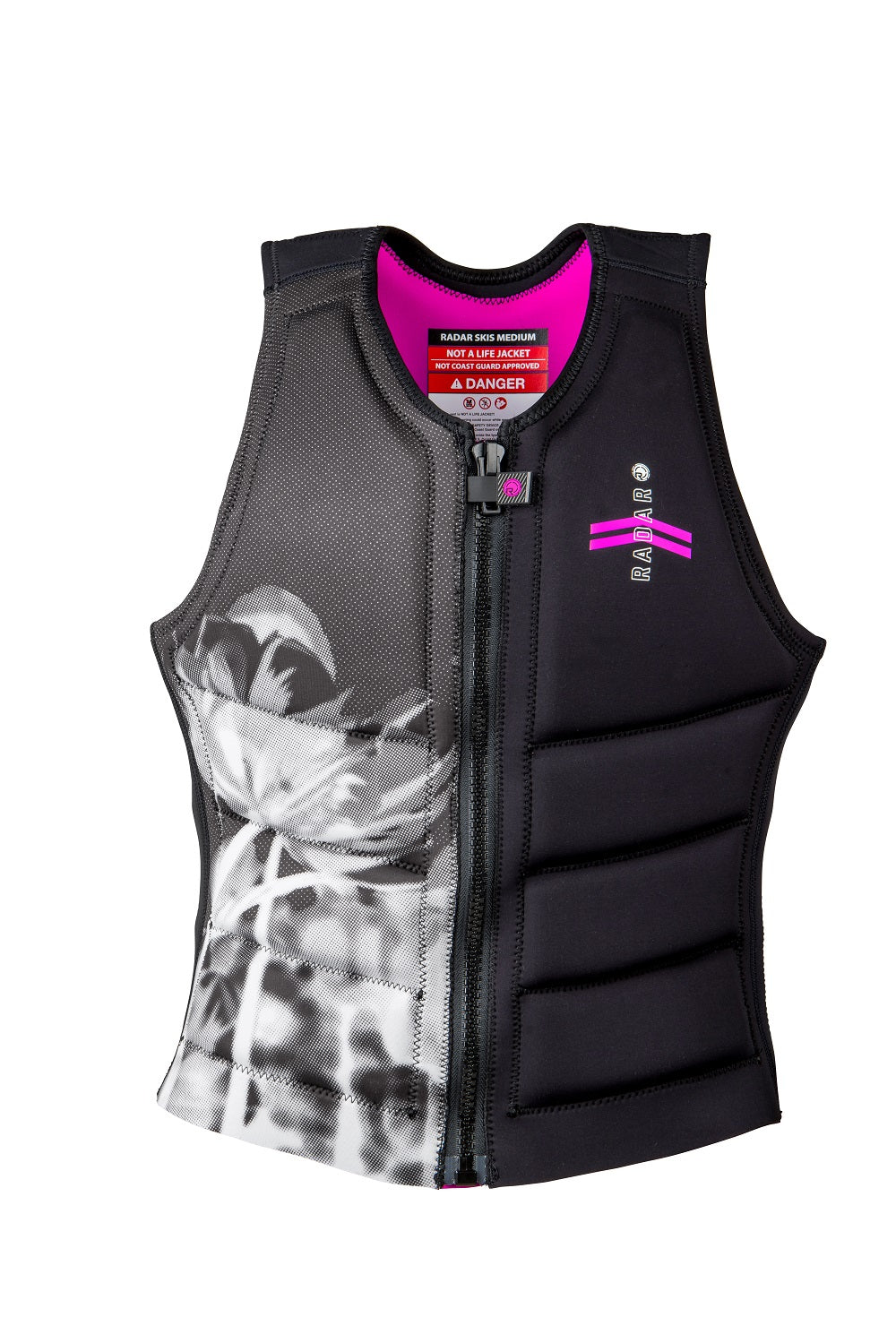 Radar Lyric - Women's Impact Vest - Tulip / Black / White