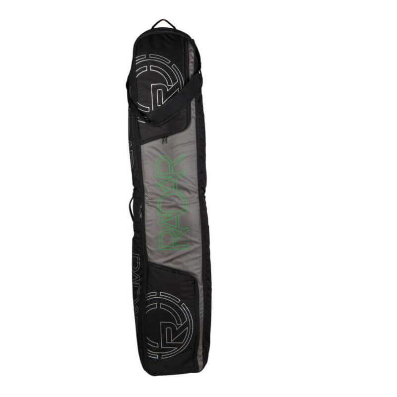 Radar Team Padded Slalom Wheelie Bag - Black