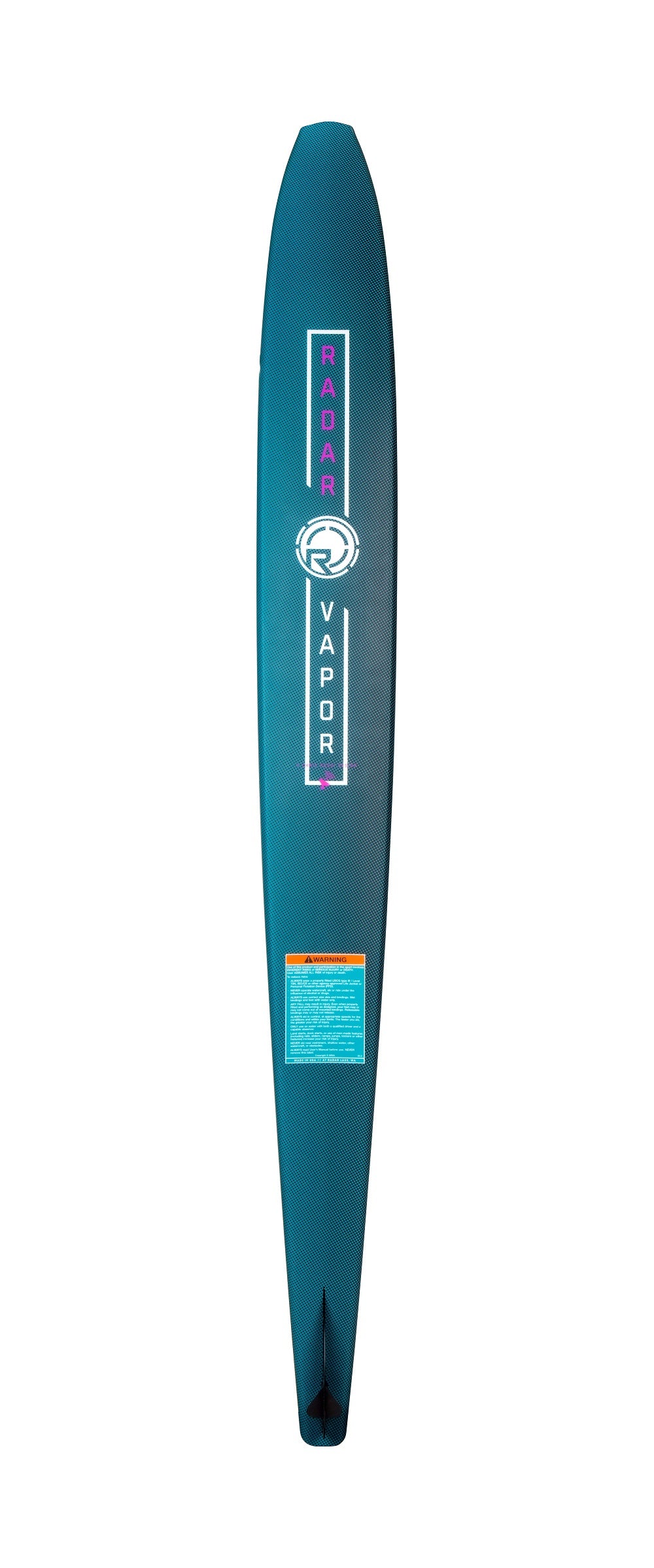 Radar Water Ski - Men's Graphite Vapor - Reef Blue / Rhodamine