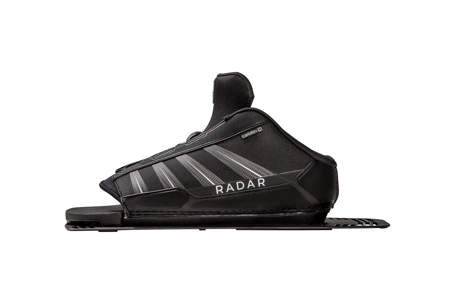 Radar Vector Boa HRT - Black / Carbon / White - Rear Aluminum Plate