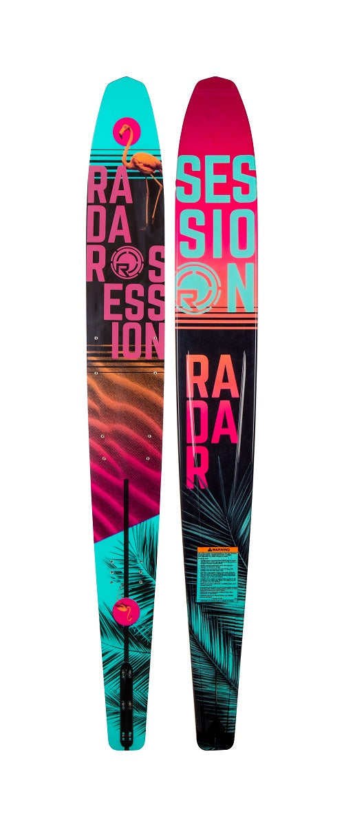 Radar Water Ski - Women's Session - Sky Blue / Black / Flamingo