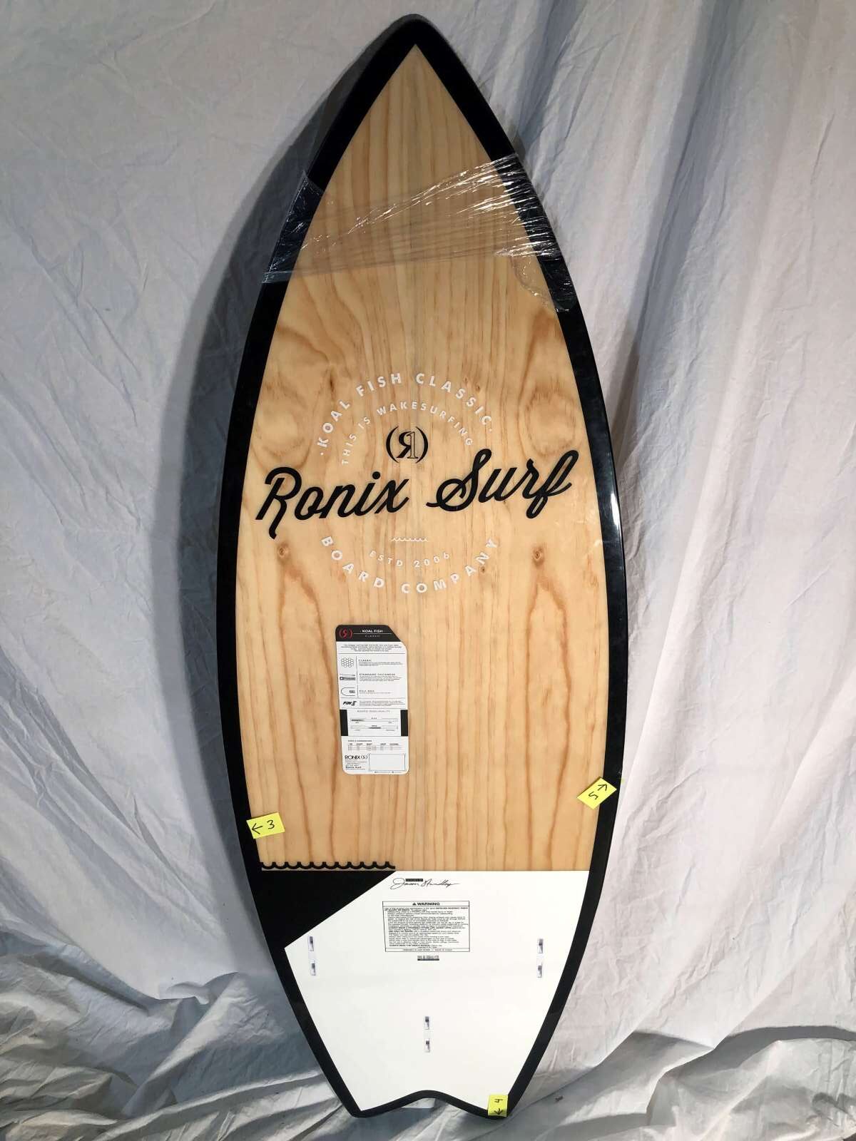 Koal Classic Fish - Maple / White / Black - 5'6"