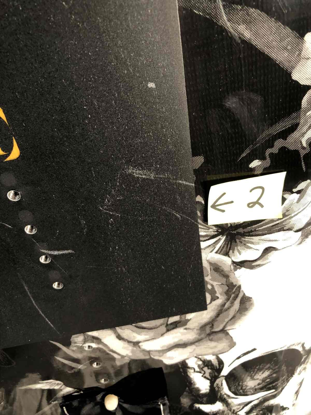 Quarter 'Til Midnight SF - White /Black Sugar Skull - 134