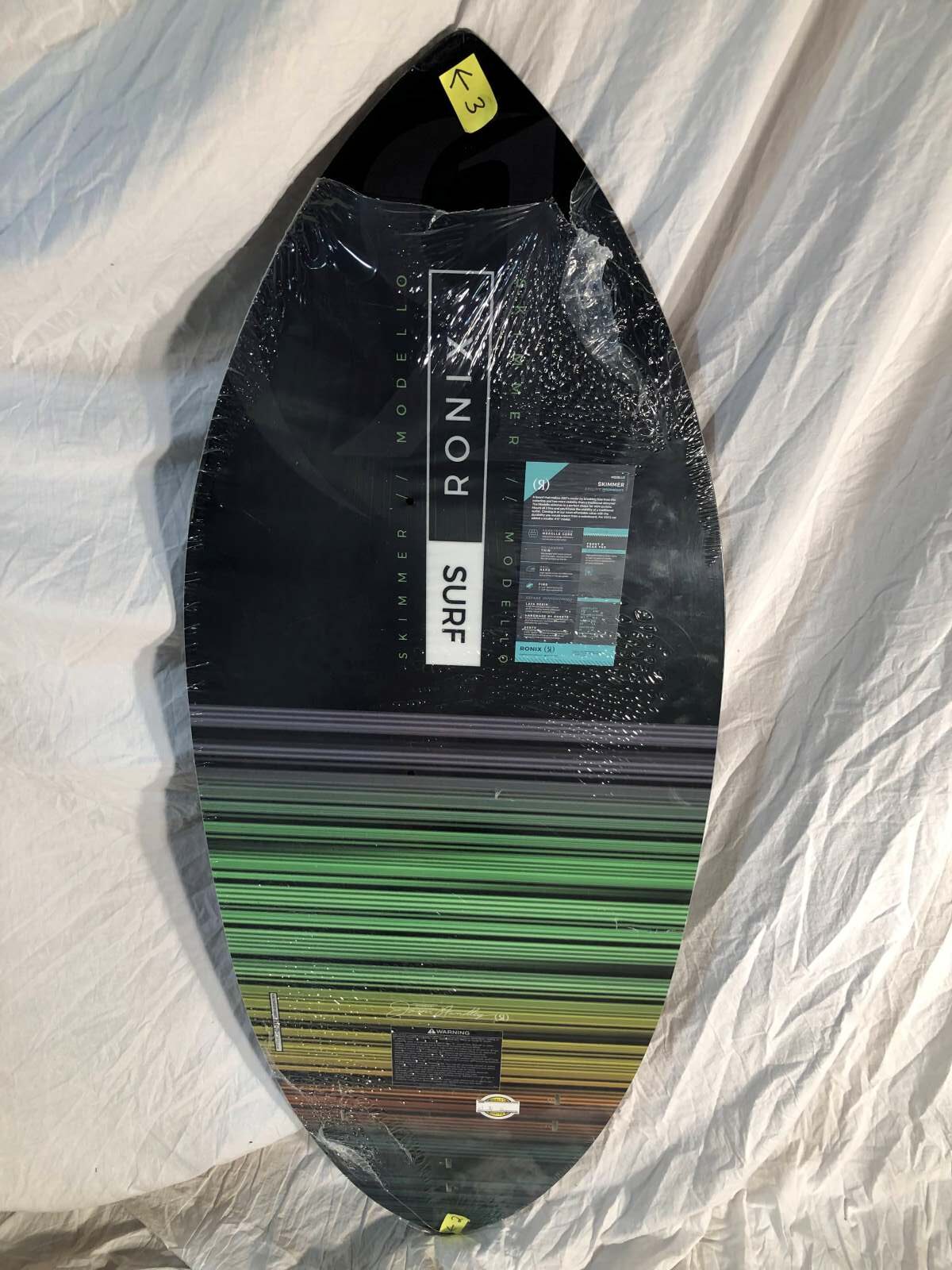 Ronix: Modello Skimmer - Black / Green / Yellow / Orange - 4'10