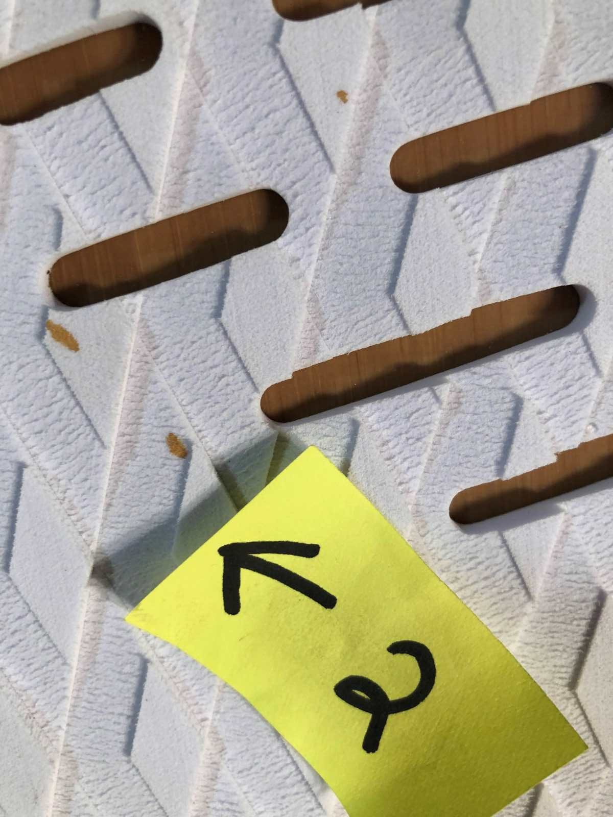 Ronix Koal Classic - Longboard - Bamboo Wood / White - 5'4 Wakesurf Board Scratch N Dent