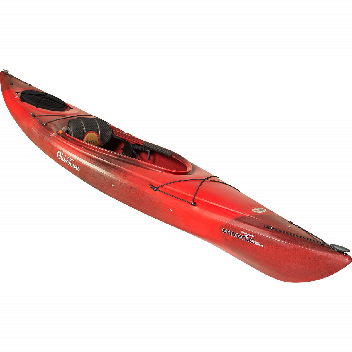 Old Town Sorrento 126 SK 12'6" sit-inside touring kayak with drop-down skeg Cherry
