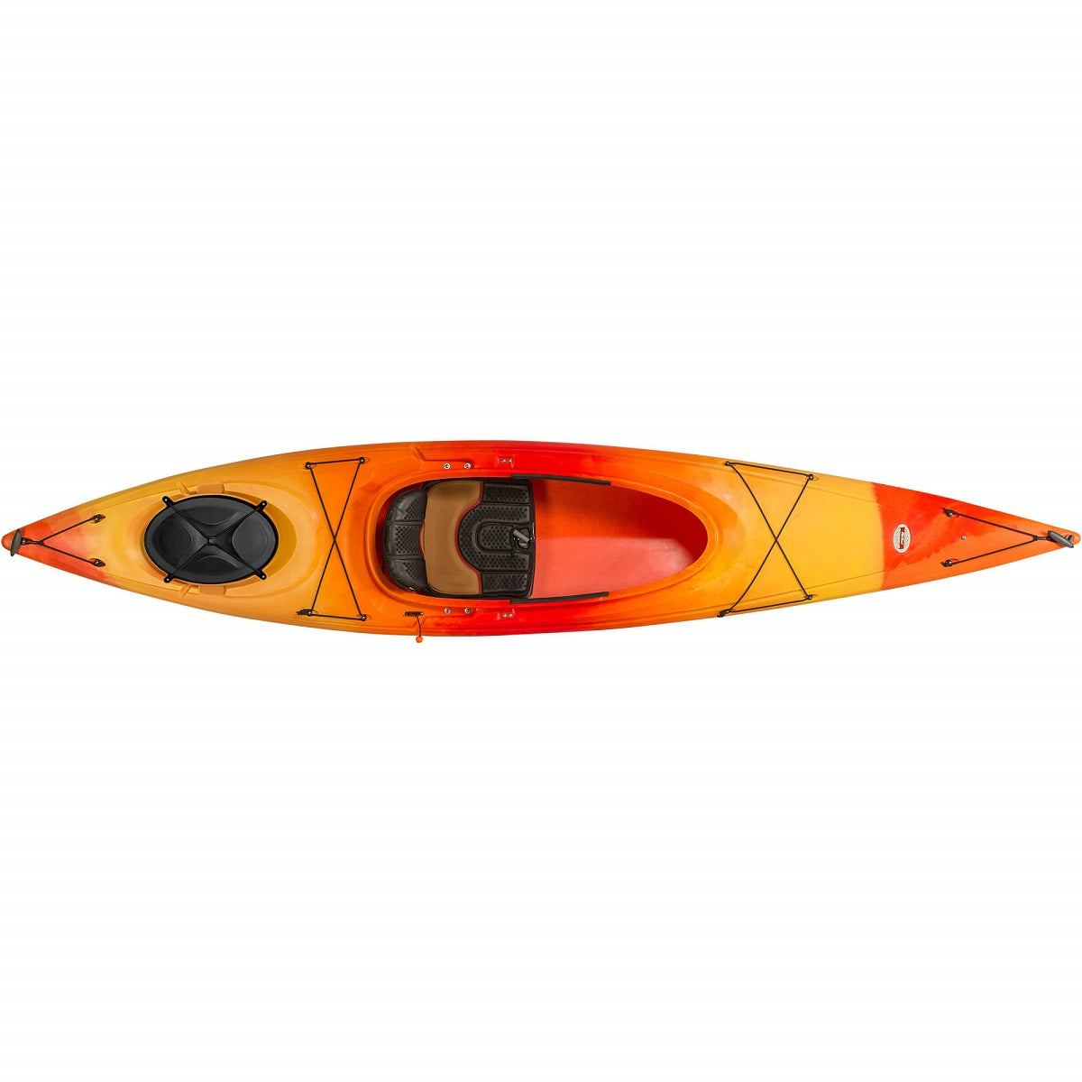 Old Town Sorrento 126 SK 12'6" sit-inside touring kayak with drop-down skeg Sunrise 2