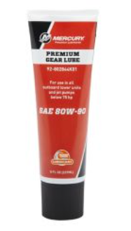 Mercury GEAR LUBE 8OZ Squeeze Tube 80W-90 802844K01