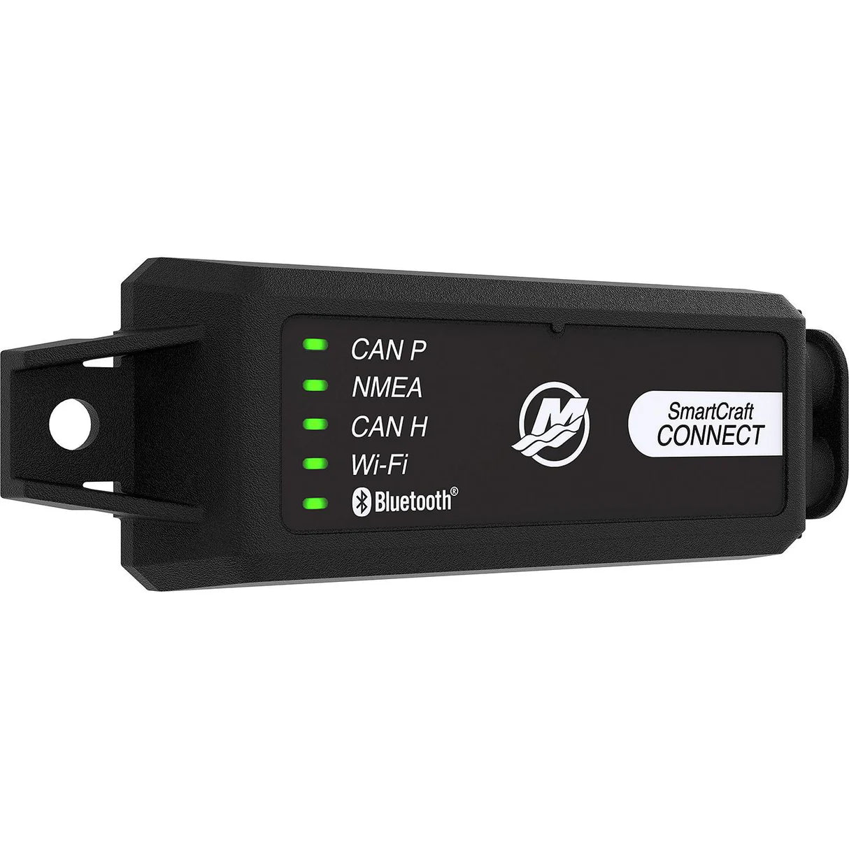 Mercury 8M0173128 SmartCraft Connect Single Engine gateway module for Bluetooth and Wi-Fi engine data streaming right angle
