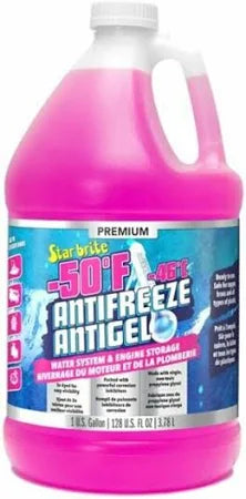 Starbrite 31200 Winter Safe -50F antifreeze gallon for marine winterizing and water system protection