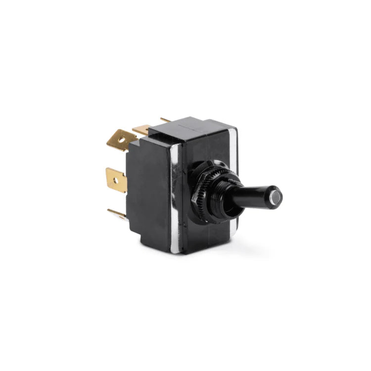 Sierra TG19520 tip lit 8 blade terminal DPDT On-Off-On marine toggle switch with illuminated handle tip front