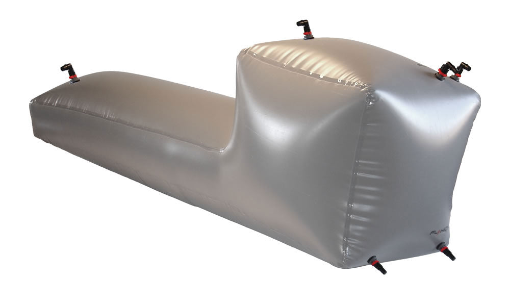 FatSac Fly High Enzo Ballast Sac - Body 30 x 25 x 26 - Arm 72 x 25 x 12 - 6 Valves/No Fittings - 1450 lbs - Gray