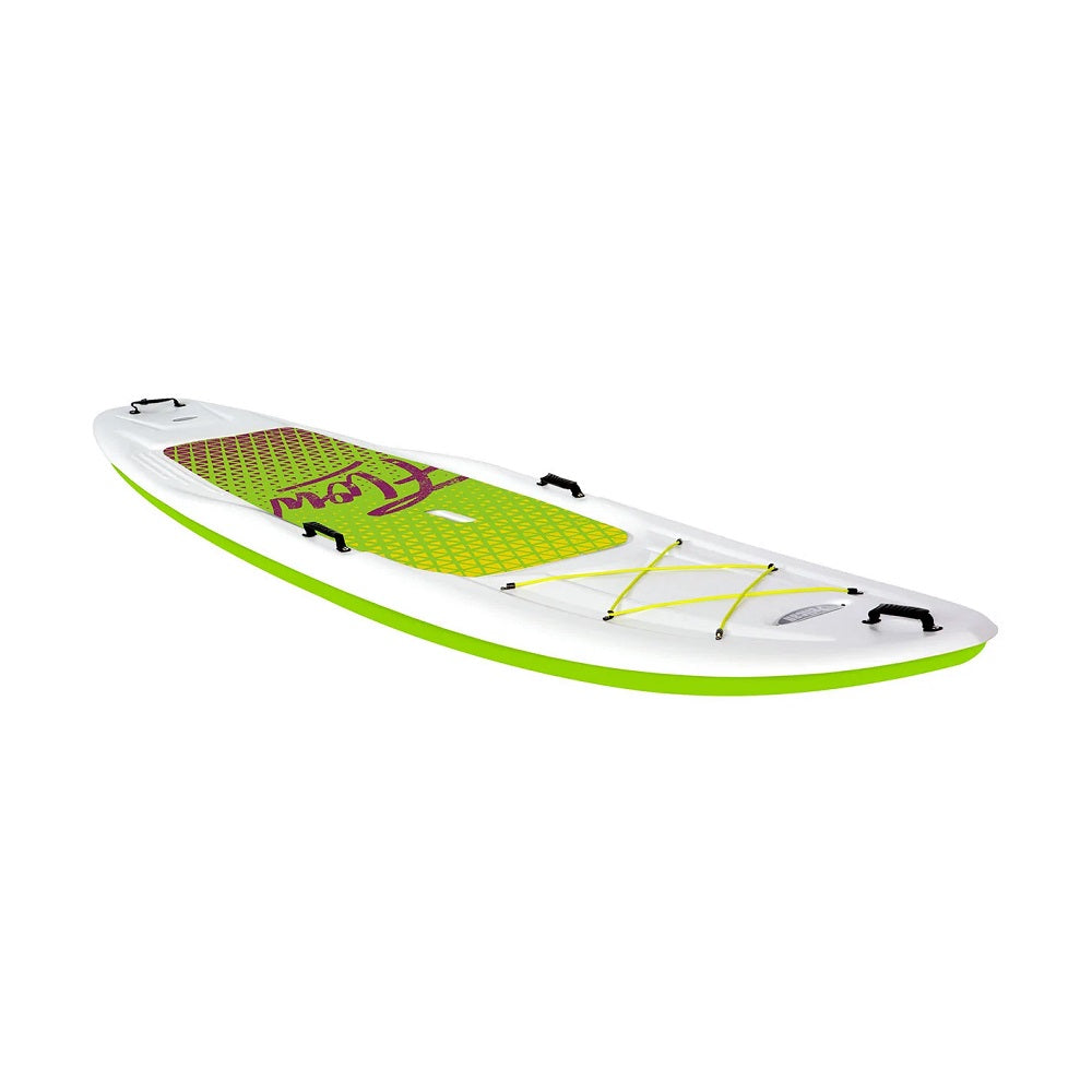Pelican Flow 106 SUP Paddle Board (White / Lime)