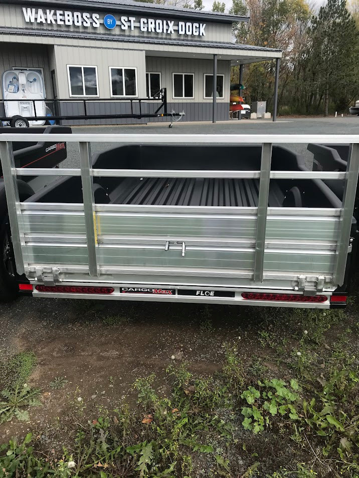 Fast-action tilt clamp on CargoMax XRT 8-57 trailer