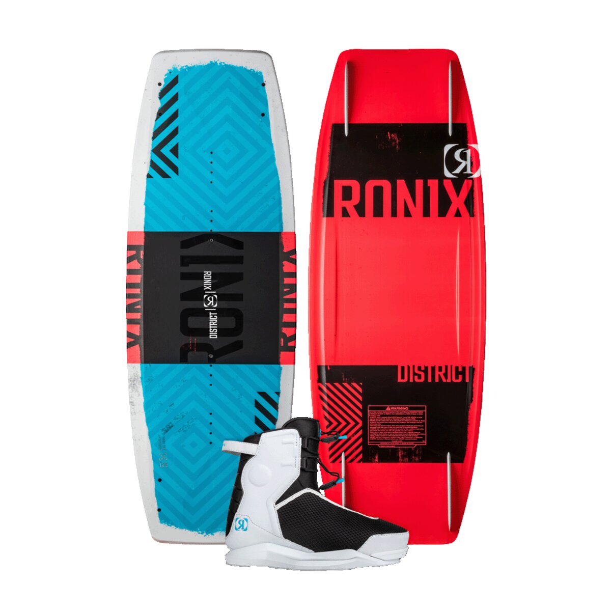Ronix District 129 Kids Wakeboard Package - Wakeboss - wakeboard package