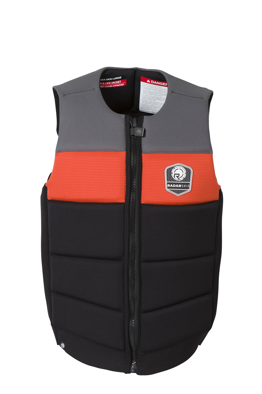 Radar Tidal Limited NCGA Impact Vest - Cool Grey / Orange / Black
