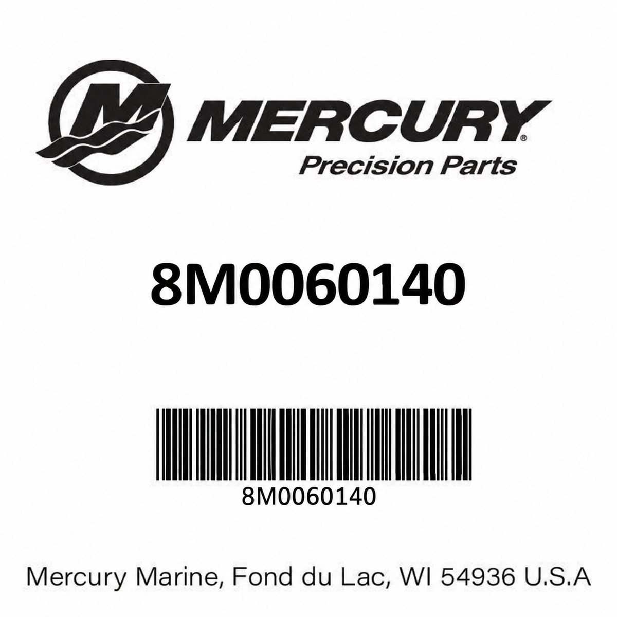 Mercury Precision Parts 8M0060140 part-number placeholder; product not pictured