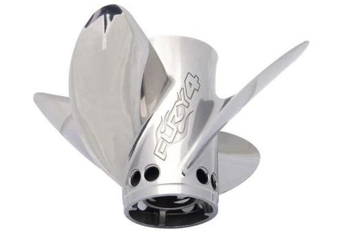 Mercury Fury 4 Propeller 14.5 x 24 RH | 8M0238905 Stainless Steel