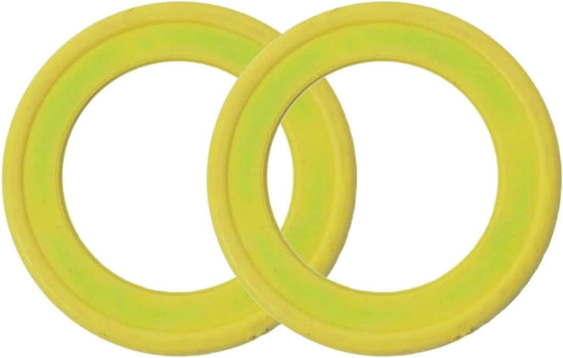 Mercury yellow drain plug gasket 8M0204693 2‑pack for outboards