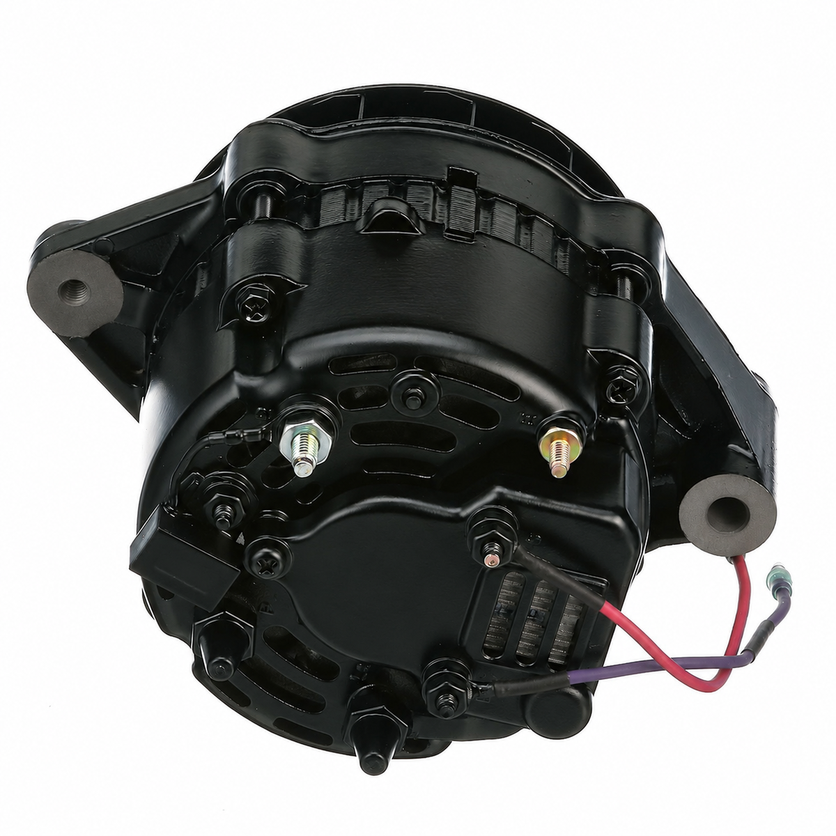 Quicksilver 807652T 55 amp serpentine alternator view 4