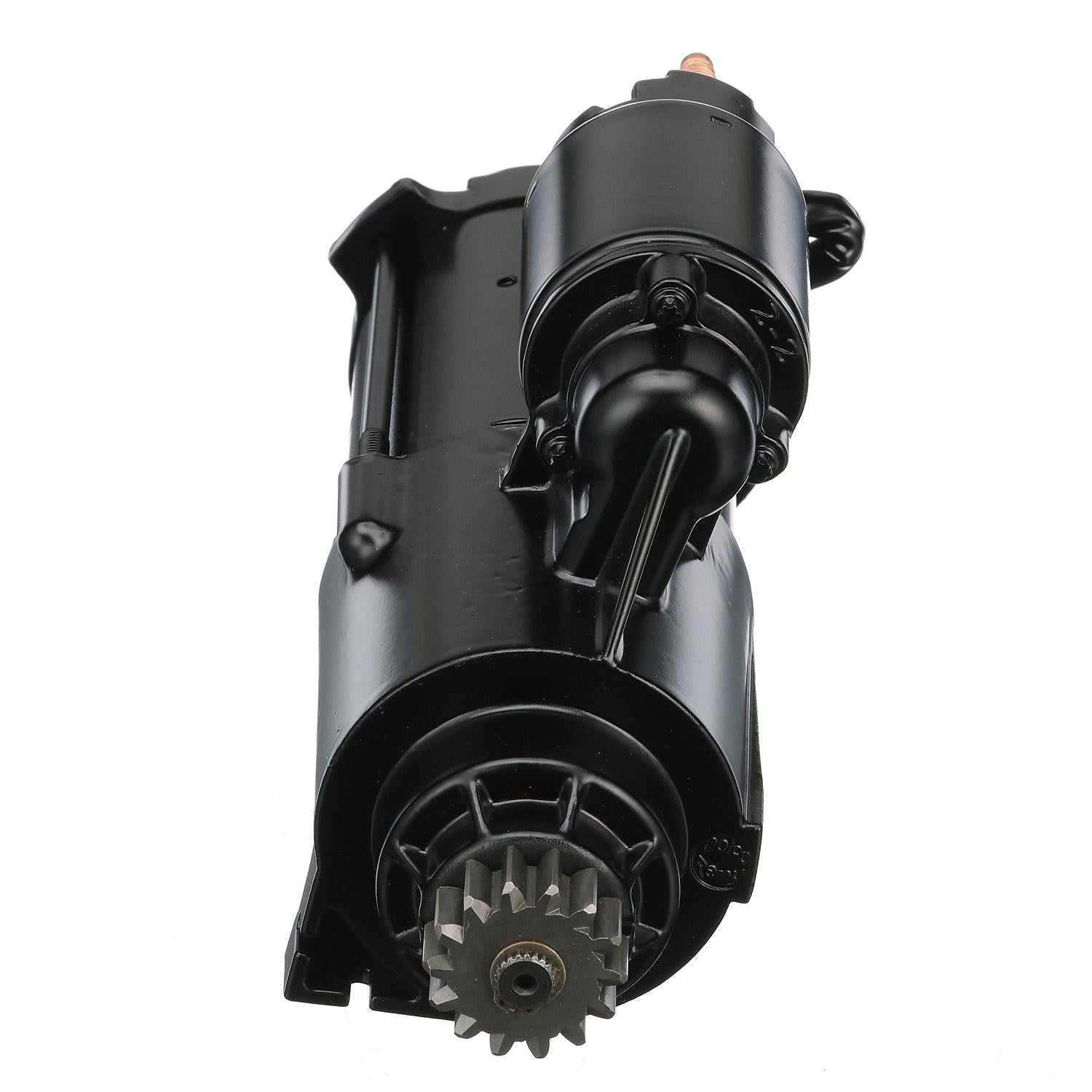 Quicksilver 892339T01 starter motor assembly drive gear front view