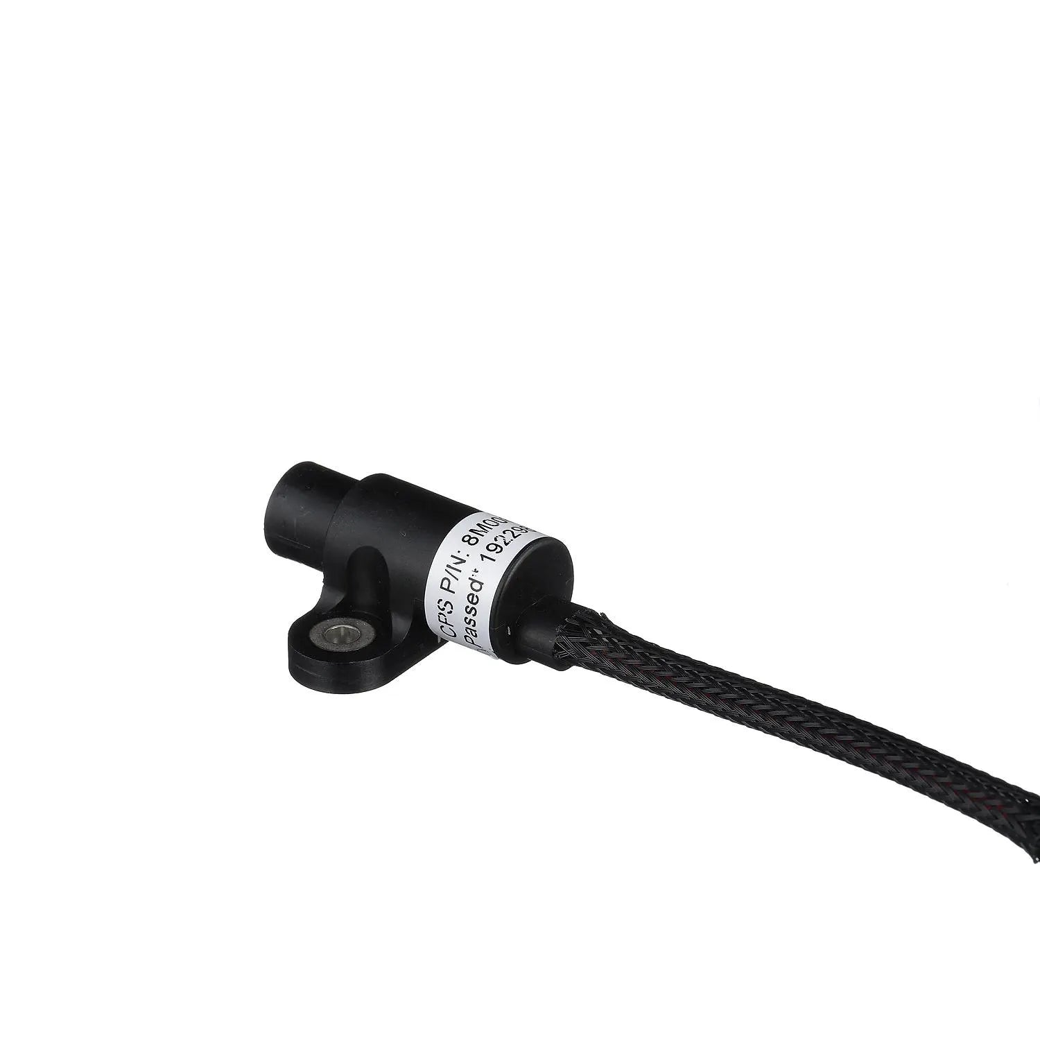 Quicksilver 8M0082988 crankshaft position sensor label end view for Mercury outboards