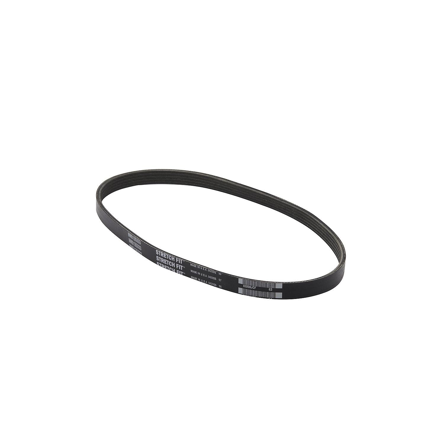 Quicksilver 8M0218433 alternator belt in package front view